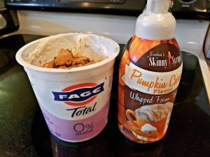 Pumpkin Spice Protein Sludge Yogurt