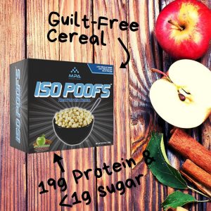 Apple Cinnamon Crunch ISO POOFS - Low Carb KETO cereal