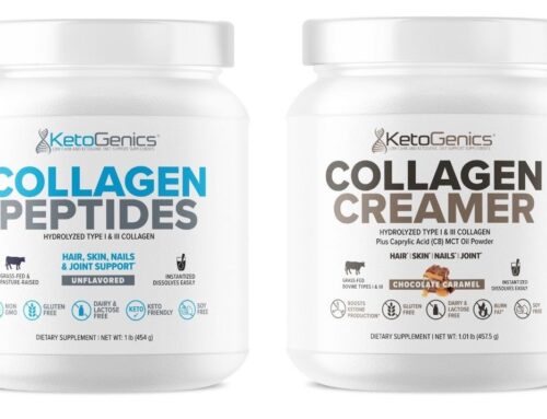 Ketogenics Grass-Fed Collagen Peptides and Collagen Creamer 